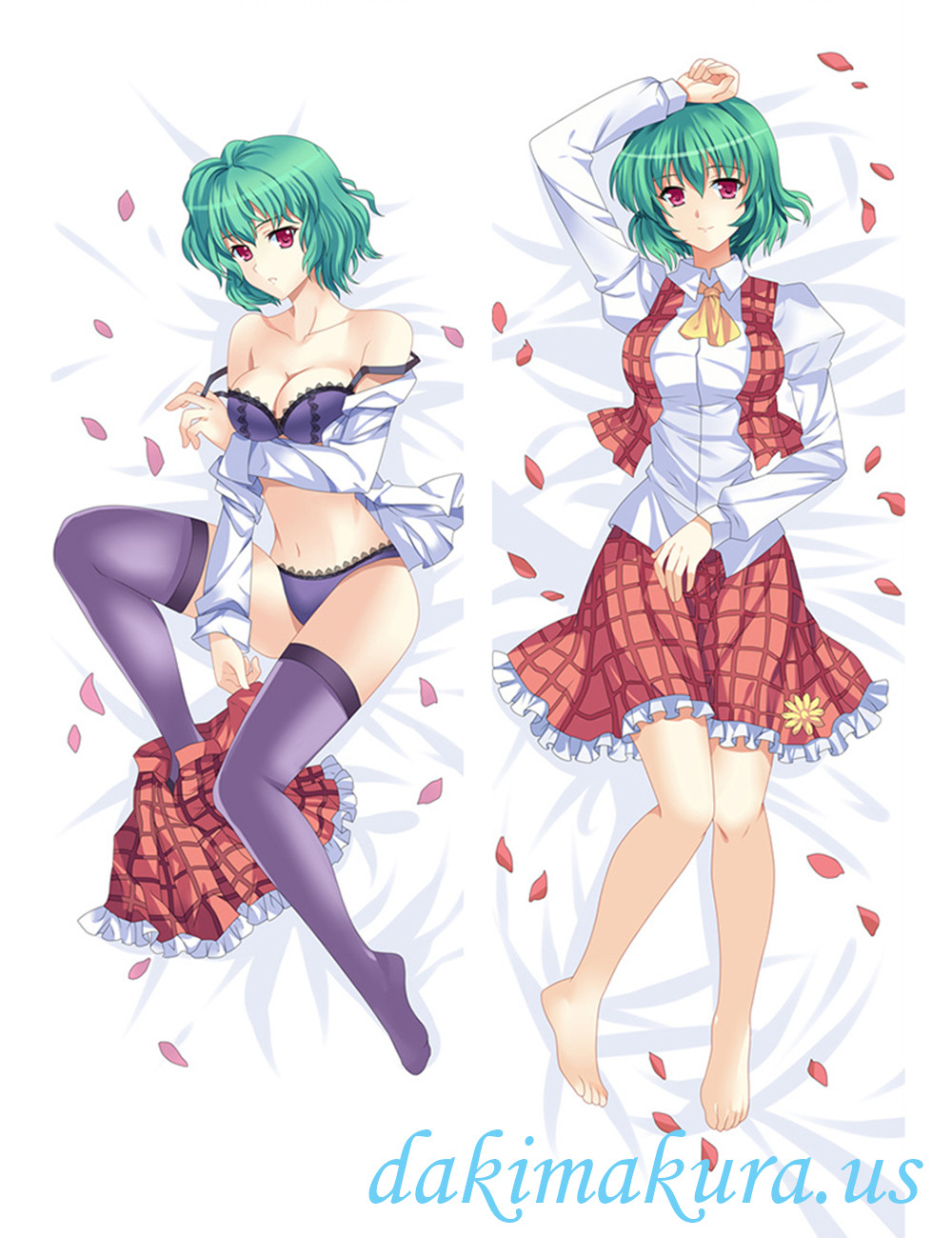 Yuuka Kazami - Touhou Project Anime Dakimakura Japanese Hugging Body Pillow Cover